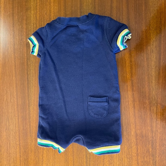 3 mo Onsie, Janie and Jack, Navy Whale - Picture 2 of 2